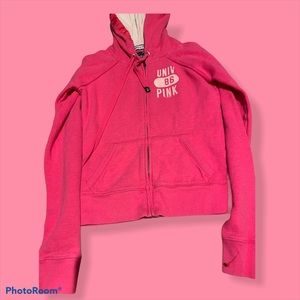 Vintage pink hoodie
